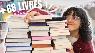 +68 LIVRES en 3 mois 📚🫣 romans, webtoons, mangas, bandes dessinées... 📖