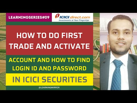 How to Login First time in ICICI Direct | First Time Password Reset and Activation in ICICI Direct