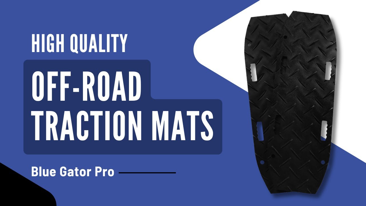 Essential Off-Road Gear: How Traction Mats Save Your Vehicle from Getting Stuck!