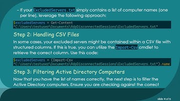 Excluding Computers from Active Directory with PowerShell