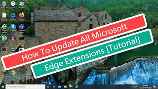 how to update all microsoft edge extensions [tutorial]