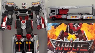 How to transform metal cardbots Savannard. Not transformers huge car carrier