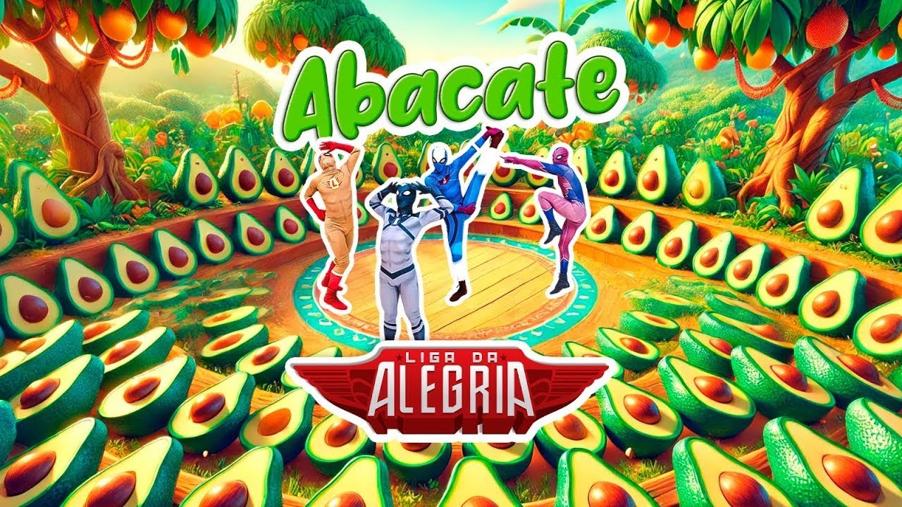 Liga da Alegria - Abacate [Animação] #kids #infantil #clipeinfantil