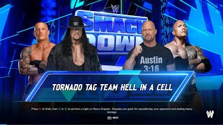 WWE 2K24 TORNADO TAG TEAM HELL IN A CELL