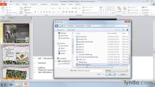 Presenting on another laptop packaging in powerpoint