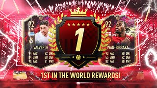 TOTS 1ST IN THE WORLD FIFA ULTIMATE TEAM REWARDS + 2 ICON ATTACKER PACKS