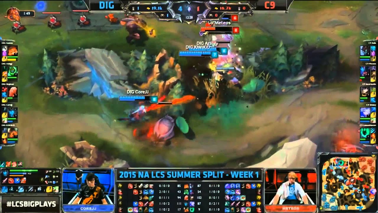 Knockup Wombo Combo Kalista Zac - DIG vs C9