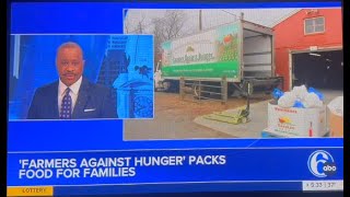 Farmers Against Hunger Thanksgiving Packing Event News Clip