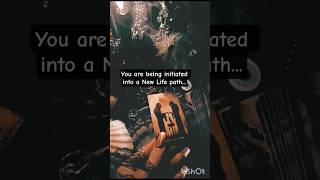 You are being initiated🌑#occult #tarot #witch #magic #oracle #witchcraft #initiation #awakening