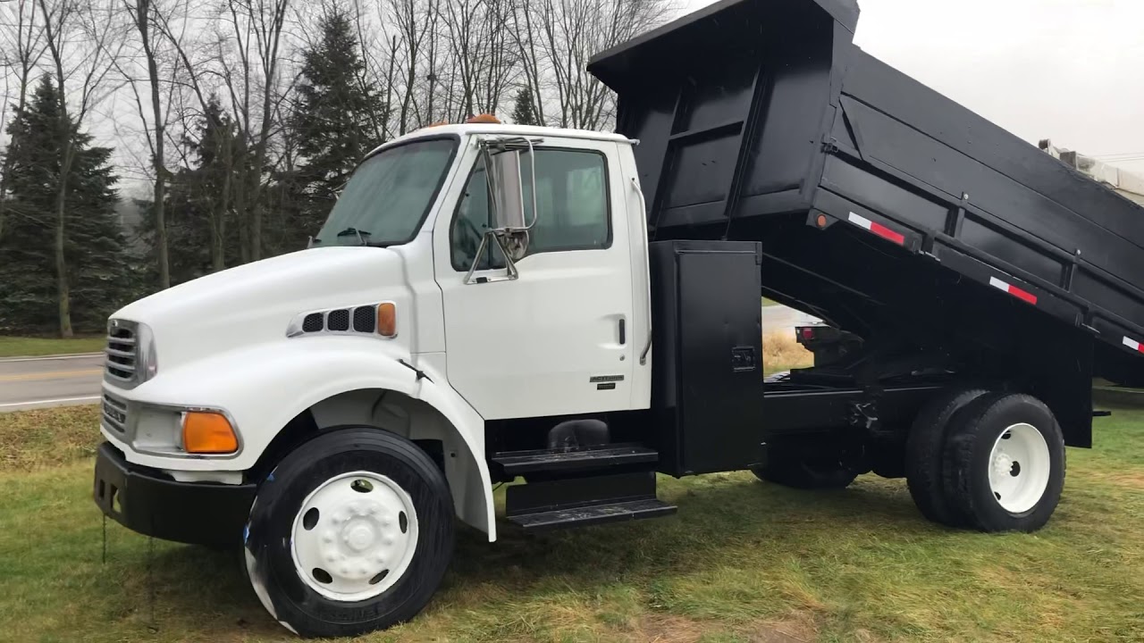 Landscaping dump truck for sale with liftgate YouTube