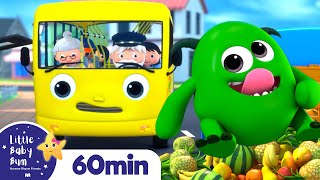 wheels on the bus monster more nursery rhymes and kids songs little baby bum