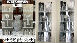 DOLLAR TREE DIY GLAM MIRRORED WALL SCONCES | DIY GLAM HOME DECOR IDEAS