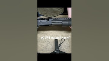 GO PRO Testing FPS Speeds pumping a shot gun #fps #gopro #shortsvideo #video #edit