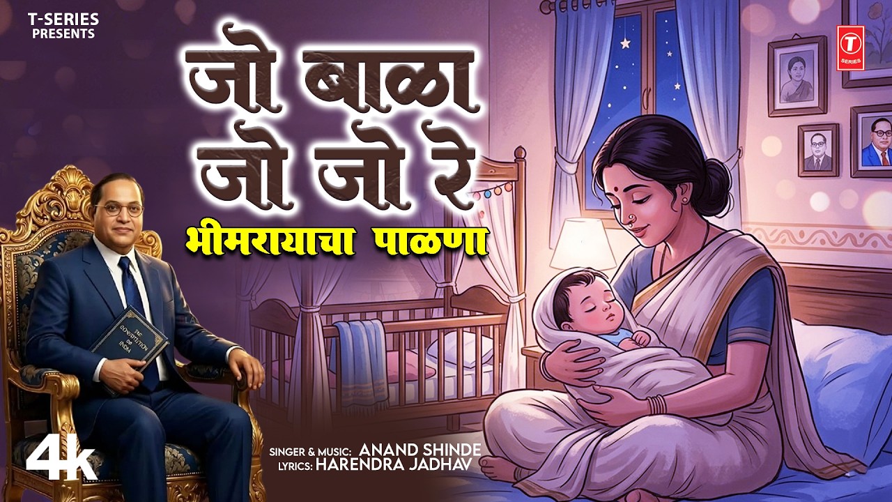 Bhim Jayanti Song | भीमरायाचा पाळणा | जो बाळा जो जो रे | Bheemrayacha Paalna | Anand Shinde
