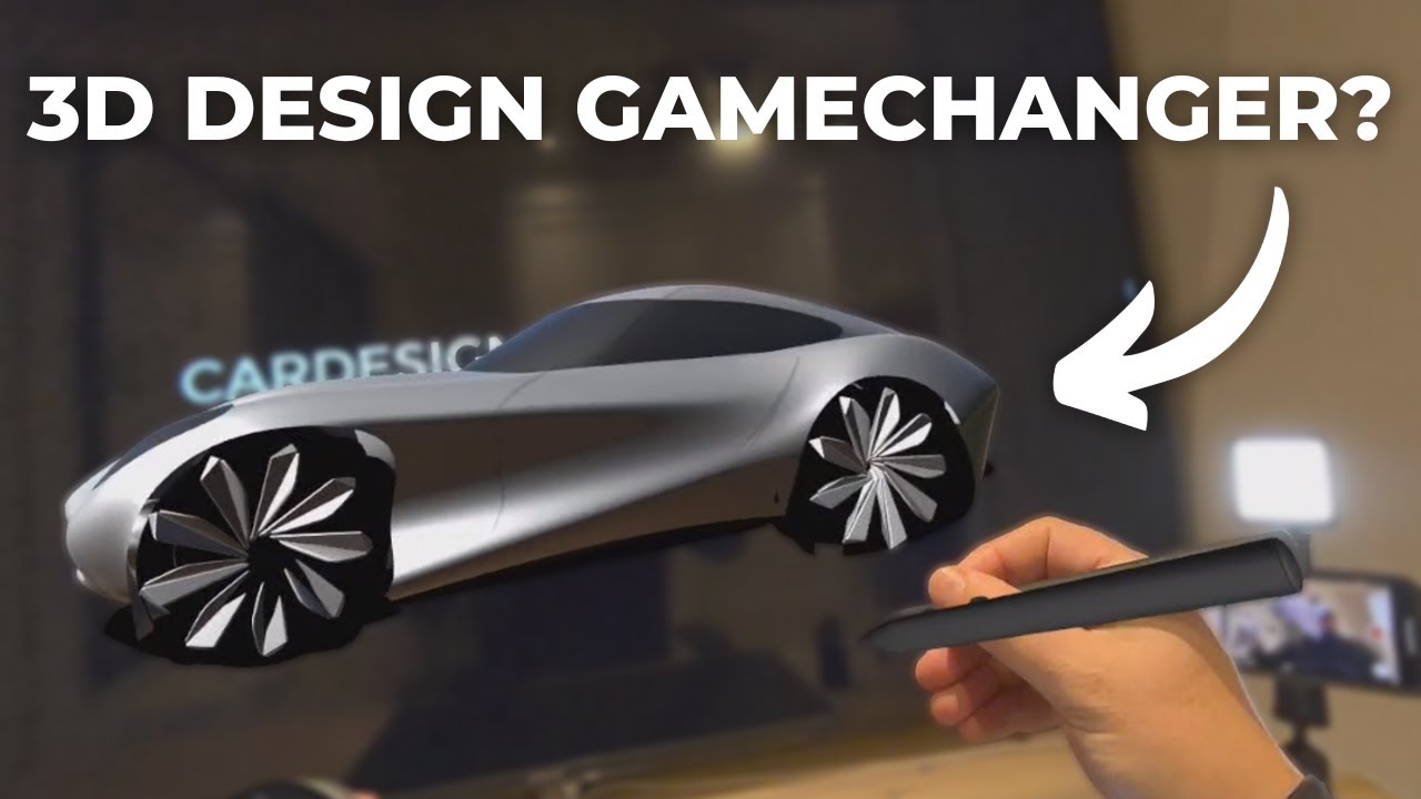Logitech Drawing Drawing A Car With The Logitech MX Ink Stylus in Gravity Sketch - YouTube