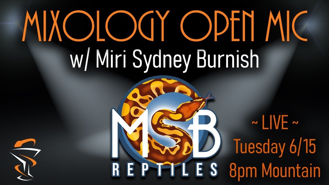 OPEN MIC W/ MIRI SYDNEY BURNISH (MSB REPTILES) - YouTube