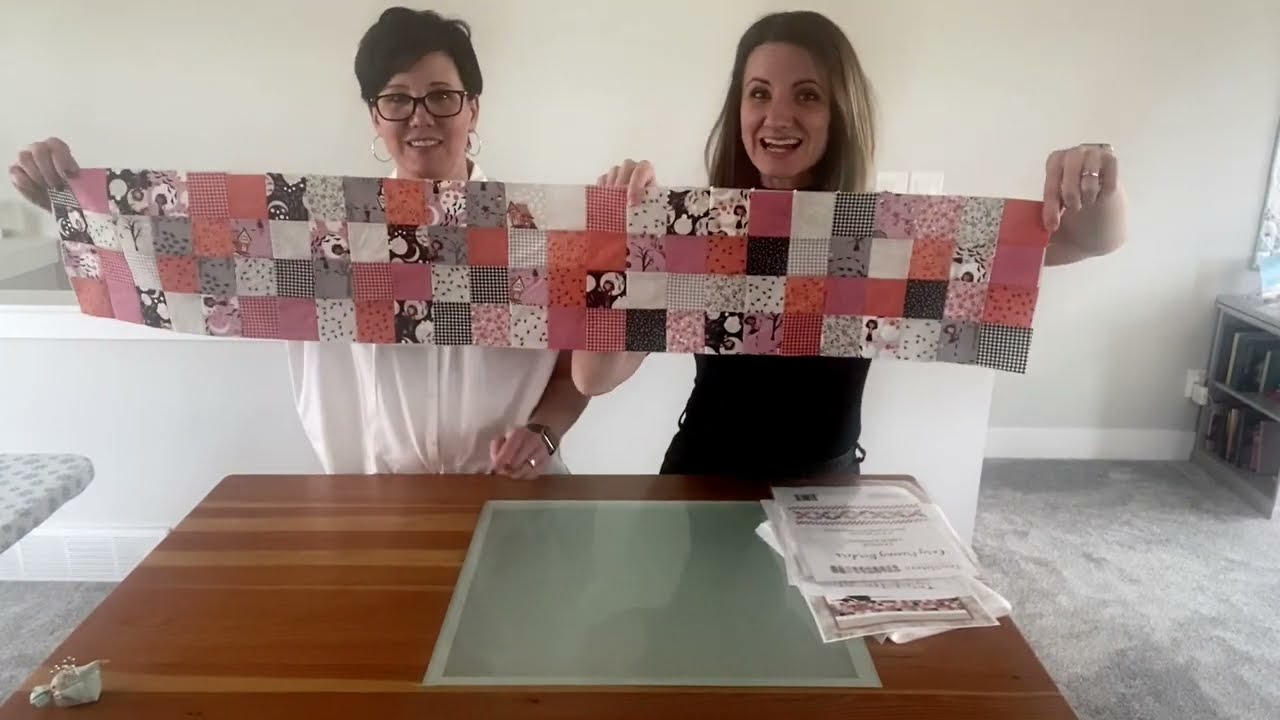 How To Ten Sister's Easy Piecing Grid YouTube