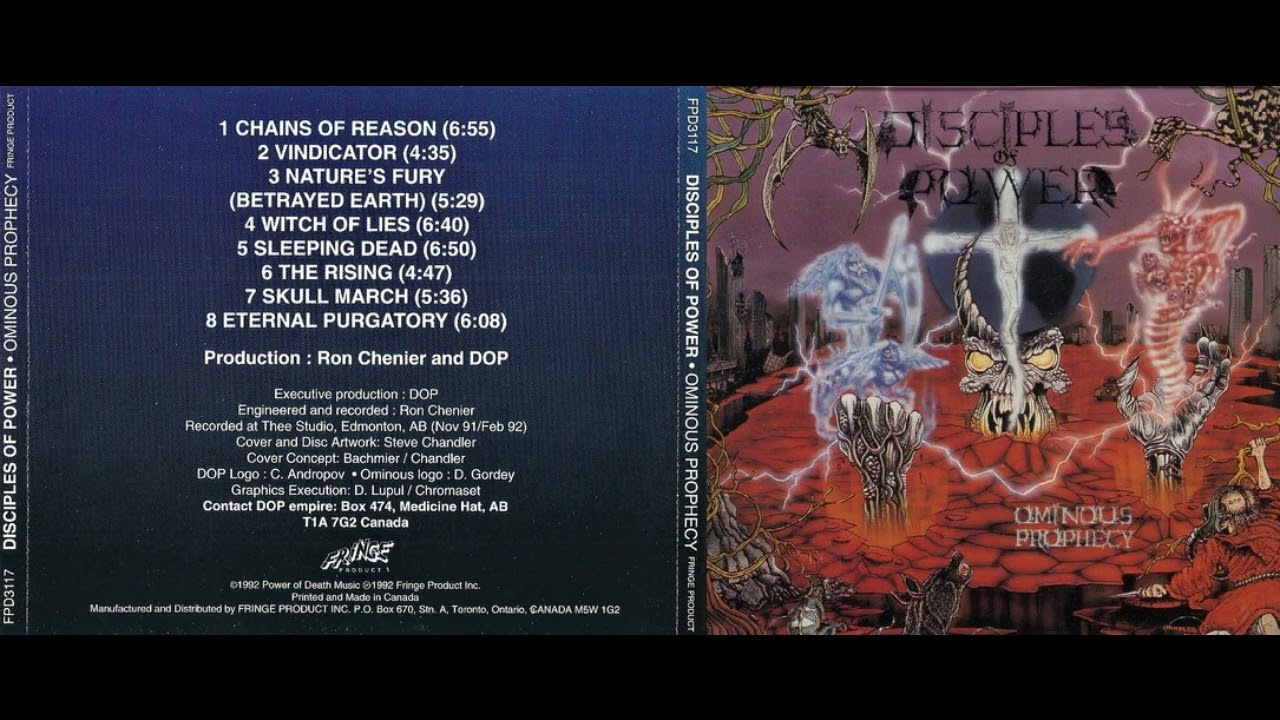 Disciples Of Power - Ominous Prophecy