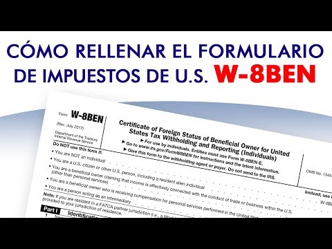 Vídeo: Com omplir el formulari de l'impost sobre la renda?