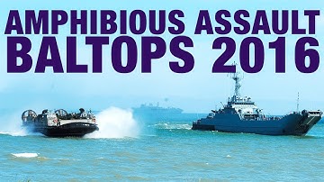 Amphibious assault at BALTOPS 2016