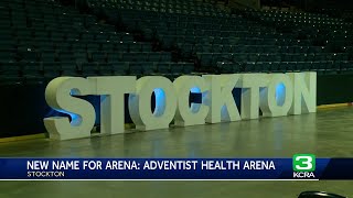 Stockton Kings arena has a new name