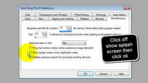 Remove Splash Screen