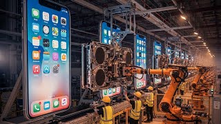 Inside the Apple iPhone Manufacturing Process – How iPhones #factory #process 