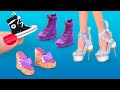 6 Astuces et Bricolages DIY Chaussures Miniatures Barbie