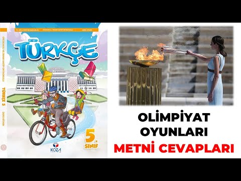 Olimpiyat Oyunları Metni 5. Sınıf Türkçe Ders Kitabı Sayfa 172 173 174 175 176 Cevapları