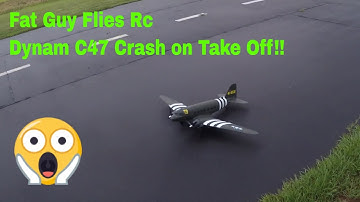 Dynam C47 Torque Roll Crash at take off!!