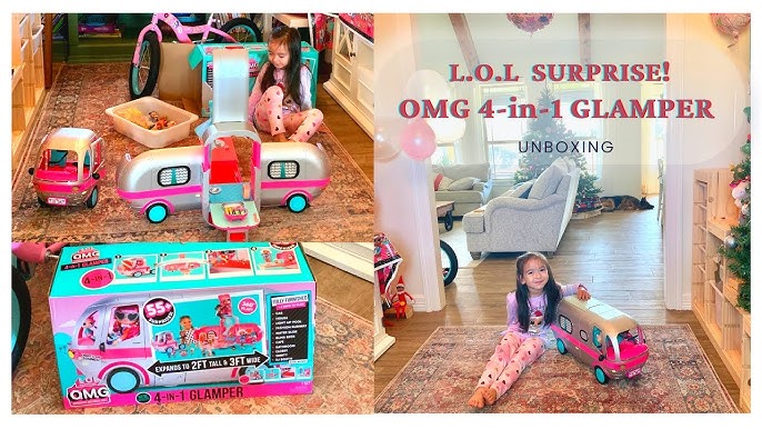 L.O.L. Surprise! O.M.G. 4-in-1 Glamper with 55+ Surprises