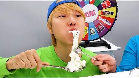 ASMR Big VS Small Spoon Food Challenge Mukbang Full HD