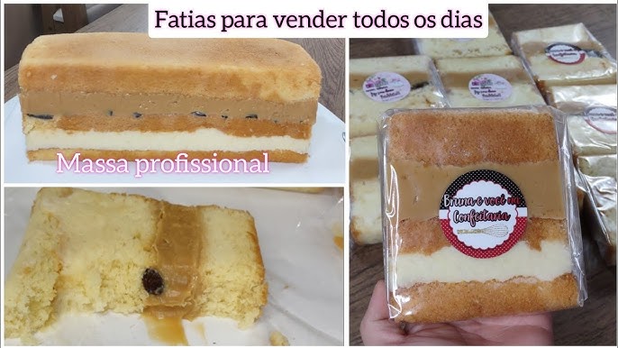 Bolo Redondo 20/25 Fatias - Oferecemos - Confeitaria e Marmitas