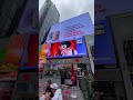 look ma I made it to Time Square 🥹