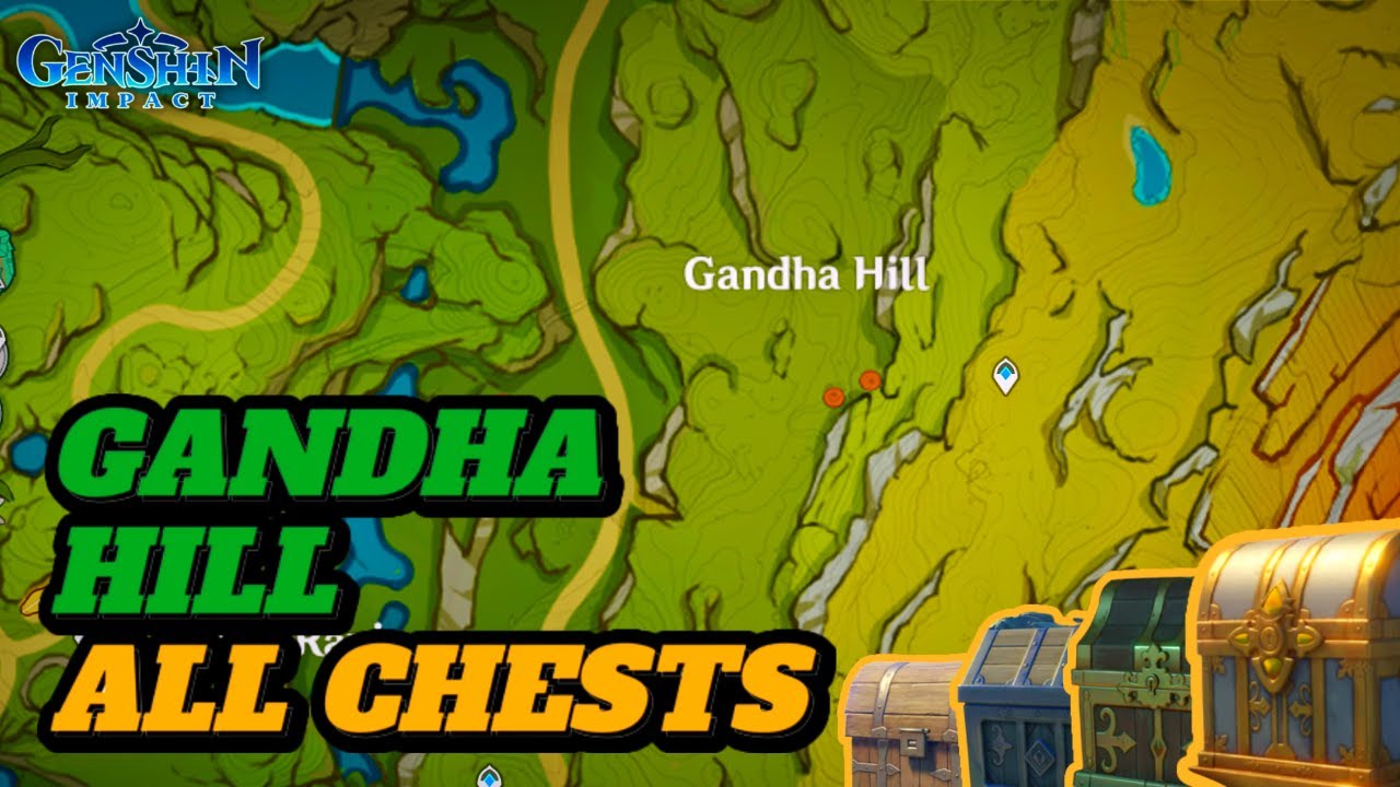 ALL CHESTS IN GANDHA HILL! (GUIDE) | Genshin Impact
