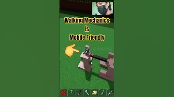 Roblox Build a Boat for Treasure Walking Mech Mechanics for Mobile users #roblox #babft