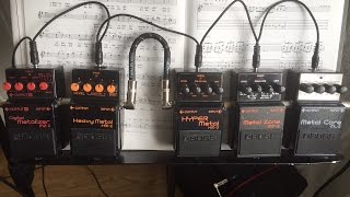 BOSS metal pedal shootout