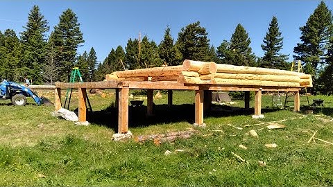 Full Scribe Log Cabin part 1