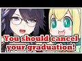 Kson tells Pikamee "Hey, you should cancel your graduation"