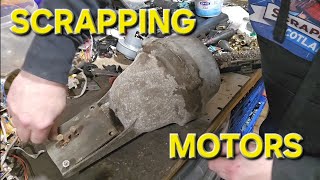 Scrapping an old motor - what will we find inside?
