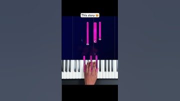 Thumbnail of Learn how to play this song on piano easily #pianosoinapp #pianotutorial indila love story