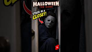 Stuck in a Closet Bug As Micheal Myers #shorts #shortvideo #halloweenthegame