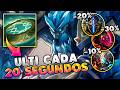 😱¡ULTI de MALPHITE CADA 20 SEGUNDOS! La BUILD MÁS HORRIBLE de MALPHITE DESINTEGRA sin RESPUESTA