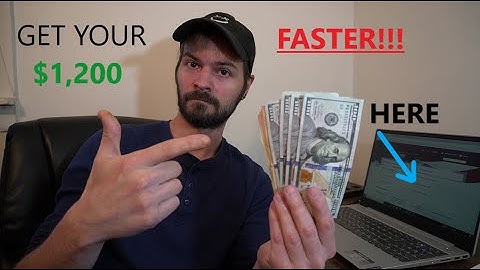 GET YOUR IRS STIMULUS CHECK FASTER! $1,200 Money How Much Will You Get I