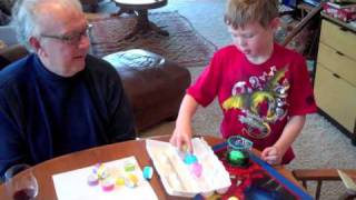 Easter Egg Coloring w/ Popop
