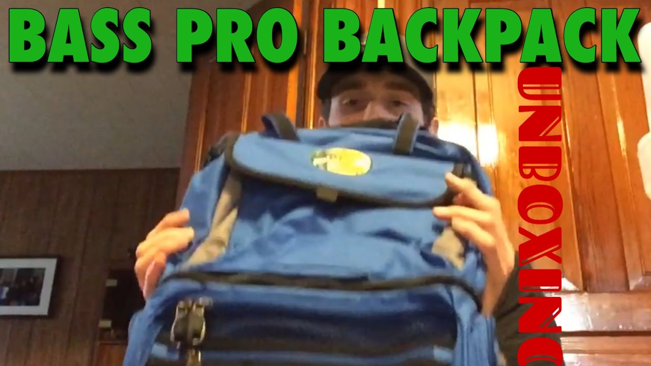 Bass Pro Extreme Qualifier 360 Backpack Review/ Unboxing 