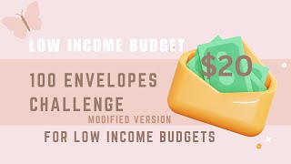 Unstuffing My Cash Wallet to Fund 100 Envelopes Low Income Budget Savings Challenge