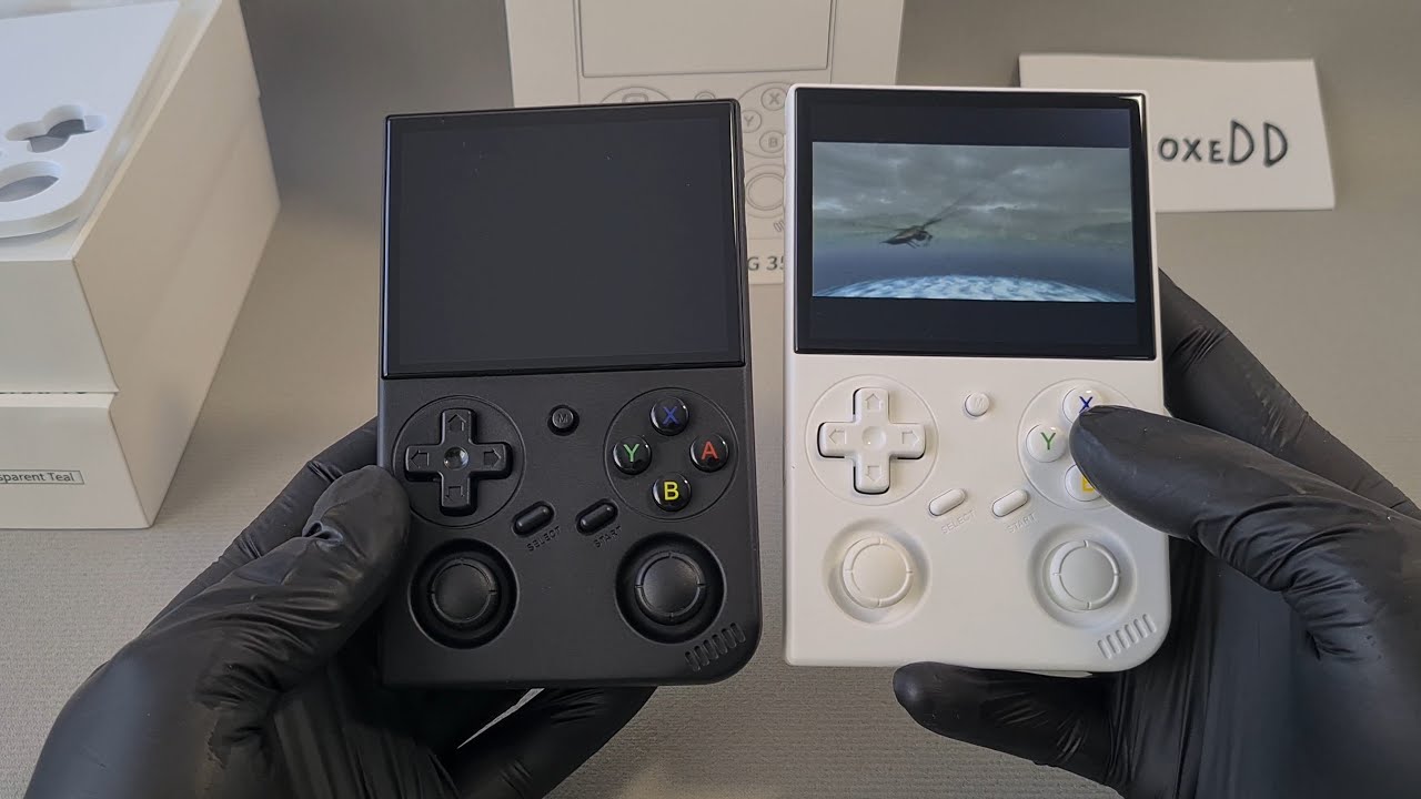 Anbernic Rg35xx Pro Unboxing and Test Gameplay