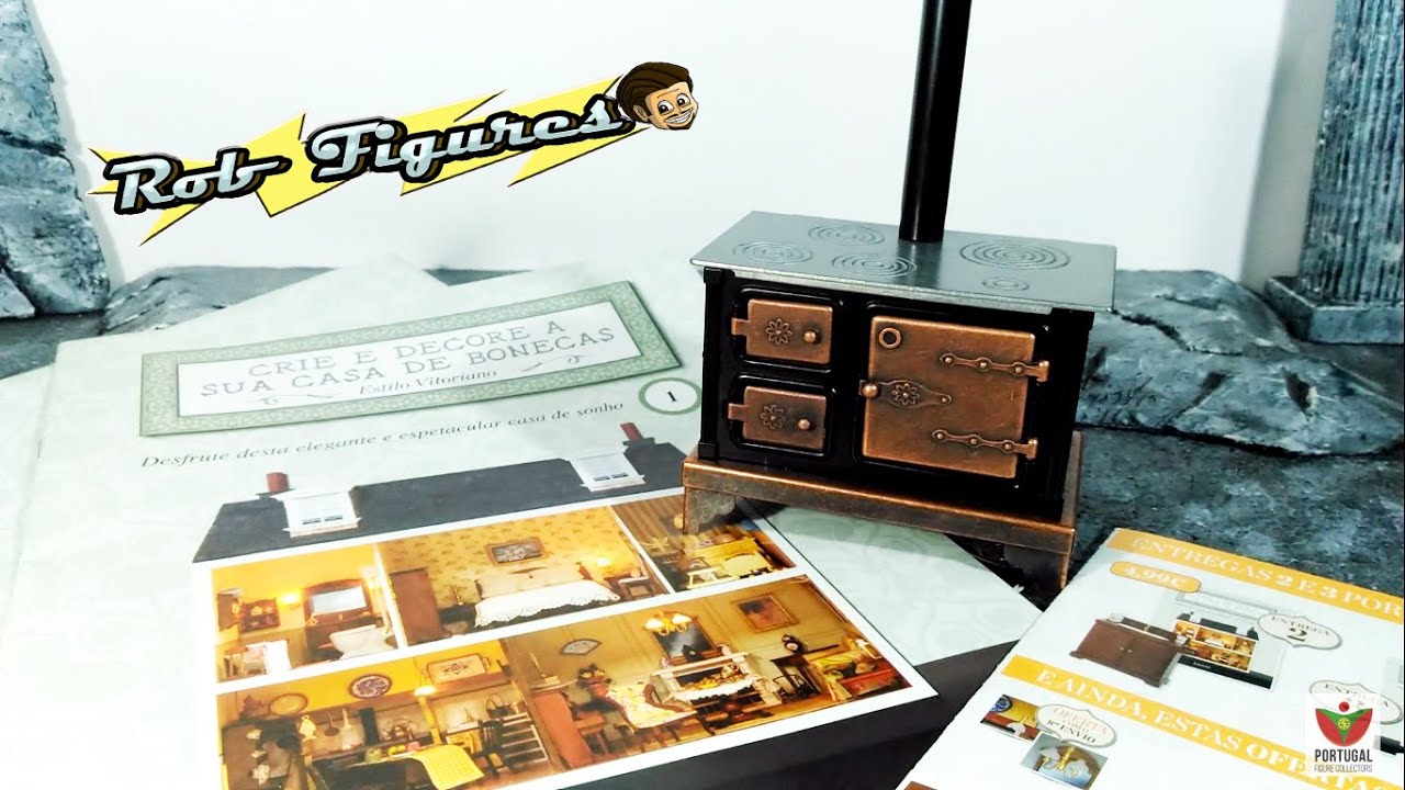 Casa de Bonecas Estilo Vitoriano Salvat Primeiro Fasciculo