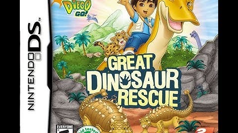 Go, Diego, Go!: Great Dinosaur Rescue (Nintendo DS)